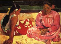 Paul Gauguin Tahitian Women(on the Beach) Norge oil painting art